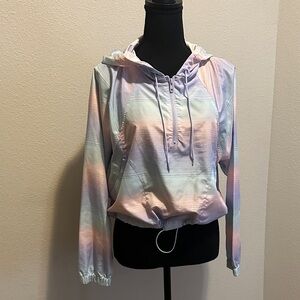 Forever 21 Multicolor Pastel Utility Jacket